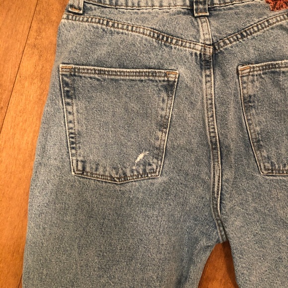 Zara high waisted straight leg jeans - Picture 5 of 8